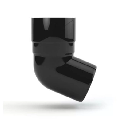 GAMRAT PCV Kolano 67,5°- 110 mm - CZARNY